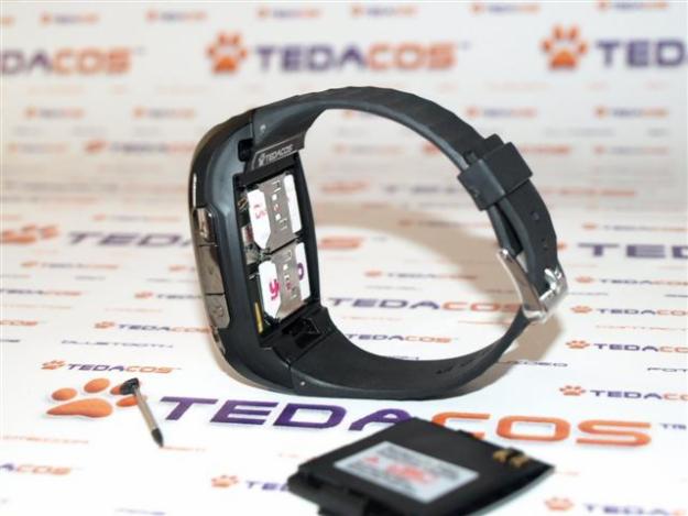 RELOJ TELEFONO MOVIL CELULAR DE PULSERA - DOBLE SIM GSM LIBRE