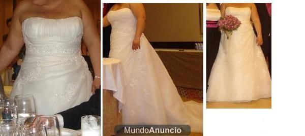 Vendo vestido de novia talla grande - Coleccion 2009