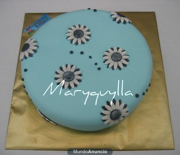 Curso decoracion de tartas con Fondant