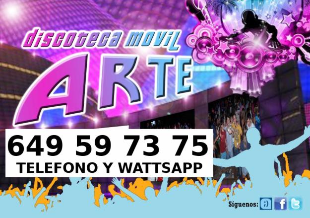 discoteca movil ARTE