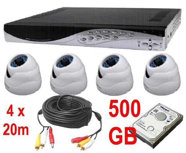 KIT COMPLETO DE VIDEO VIGILANCIA AUTOINSTALABLE  345