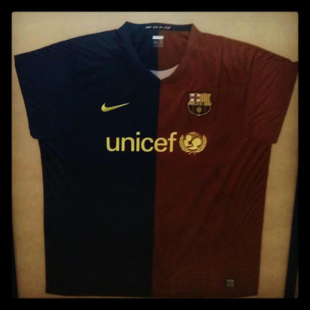 Camiseta Firmada del F. C Barcelona