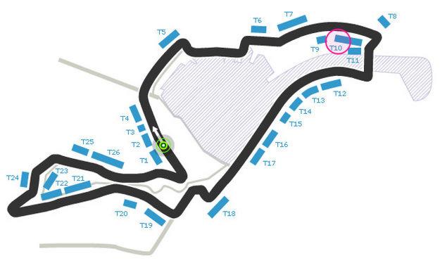 Entradas T10 y T13 Fórmula 1 en Valencia