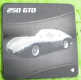 Tarjeta lenticular Ferrari 250 GTO. Holograma