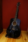 Guitarra acústica negra Squirrel by Fender - mejor precio | unprecio.es
