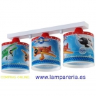 Plafón lineal 3 luces airplane - mejor precio | unprecio.es