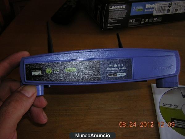 router wireless inhalambrico linksis