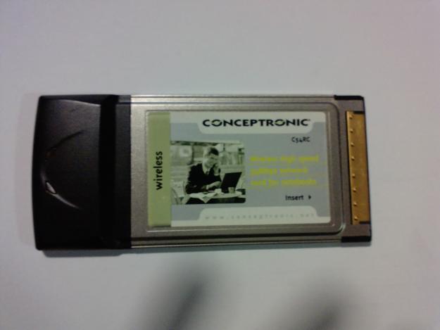 VENDO TARJETA PCMCIA WIFI CONCEPTRONIC C54RC PARA PORTÁTIL