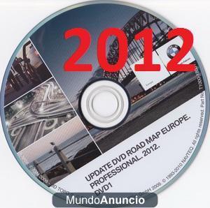 2012 BMW ROAD MAP EUROPE PROFESIONAL+ RADARES