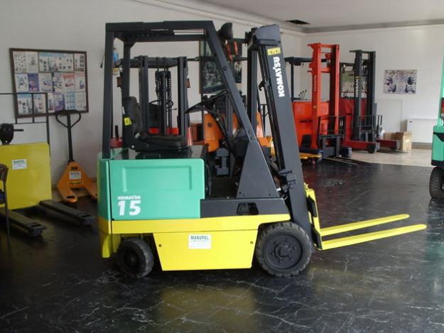 vendo carretilla elevadora electríca KOMATSU