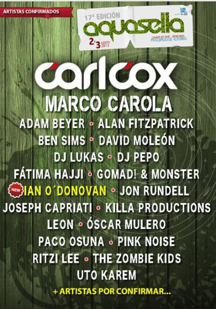 Plazas bus aquasella 2013