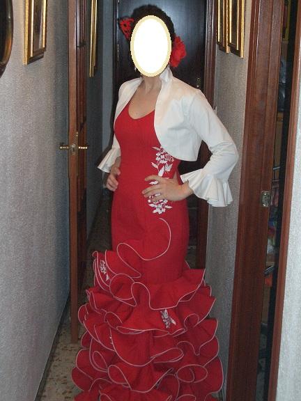 vestido flamenca de Micaela Villa