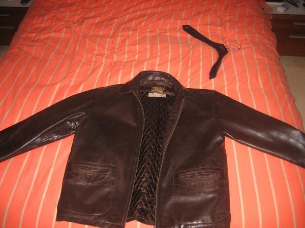 VENDO CHAQUETA DE PIEL Coronel Tapioca XL 100   - Valencia
