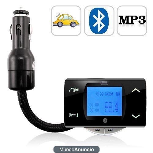 TRANSMISOR DE FM MP3 Con Bluetooth manos libres