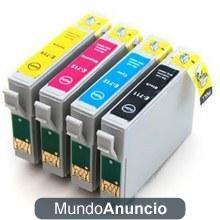 vendo cartuchos compatibles epson T071281-T01282-T01283-T01284