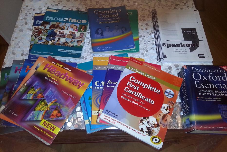 Mega lote libros aprender ingles –first, cae, advanced