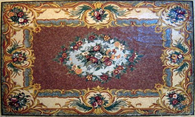 tapa de mosaico  para mesa de jardin o porche.