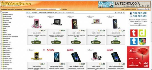 Tienda online de gadgets, informática y electrónica