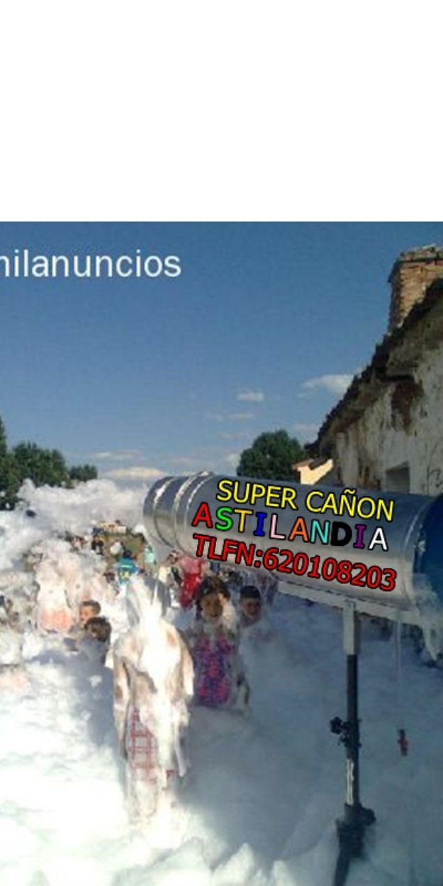 alquiler de cañon de espuma economico