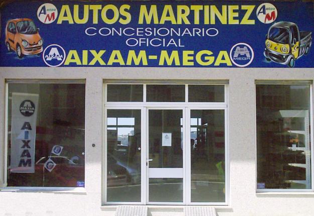 Autos Martínez concesionario Oficial AIXAM-MEGA