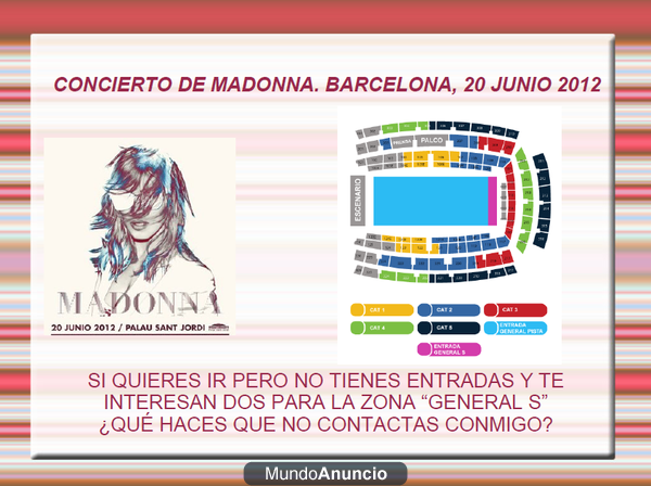 CONCIERTO MADONNA BARCELONA