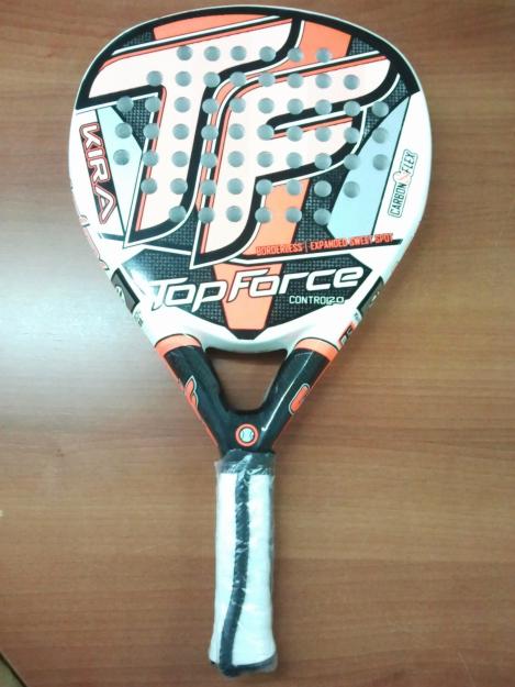 Pala padel Top Force Kira 2011 nueva a estrenar 365gr