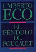 Vendo EL PÉNDULO DE FOCAULT.