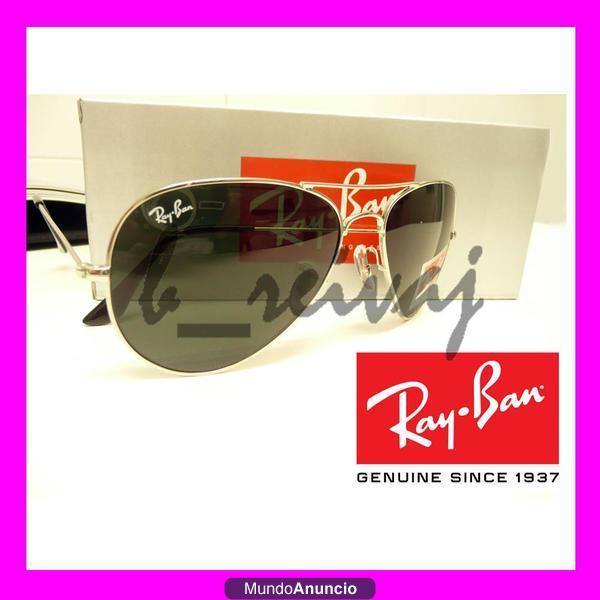 AVIATOR 3025 RAYBAN RAY BAN PLATA/NEGRA