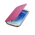 Funda flip cover para samsung galaxy s3 color rosa claro - mejor precio | unprecio.es