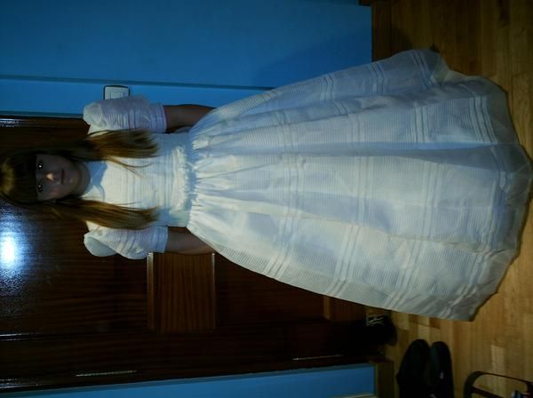 vestido de comunion niña