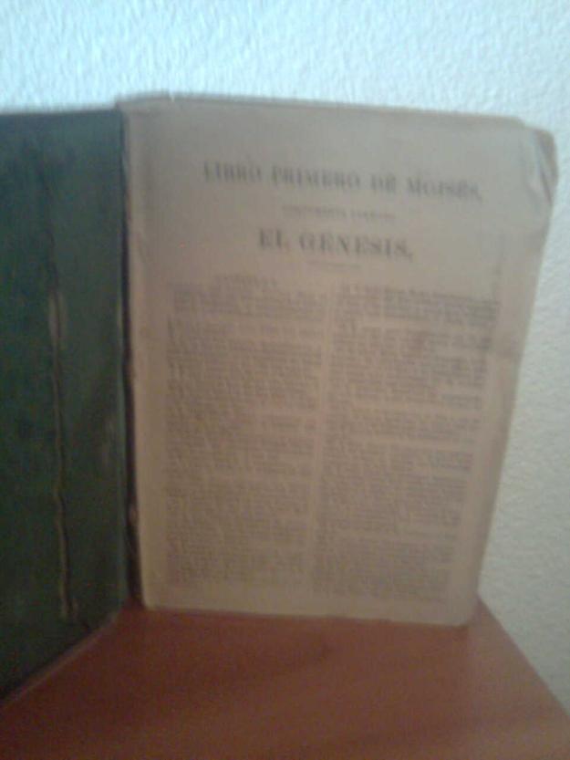 Biblia antigua version de cipriano de valera