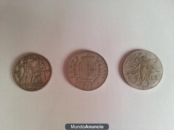 Monedas antiguas ITALIANAS urge vender