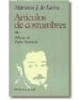 Artículos de costumbres. ---  Alfar, Colección Libros de Mejor Vista nº7, 1990, Sevilla.