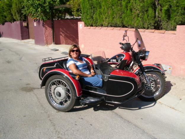 alquiler de sidecar