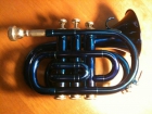 Vendo Trompeta "pocket-trumpet" Duratron color azul - mejor precio | unprecio.es