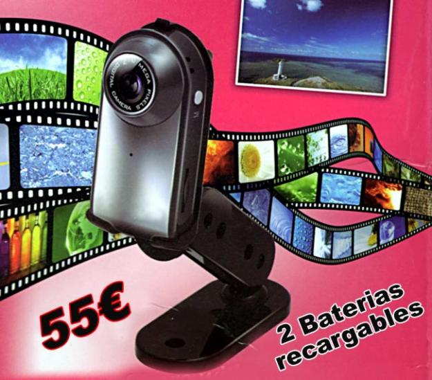 Videocamara grabadora miniDV de bolsillo espia miniatura