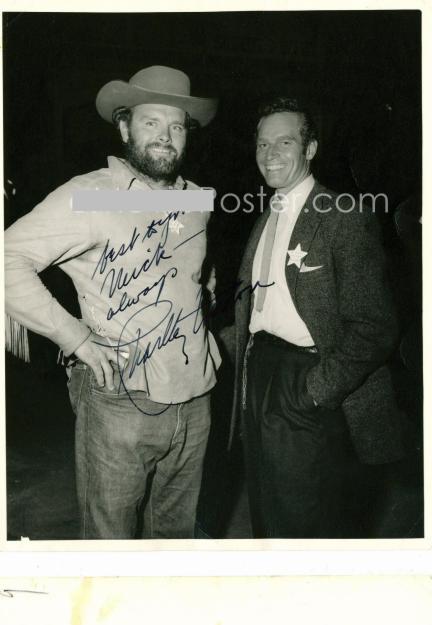 AUTOGRAFO ORIGINAL CHARLTON HESTON