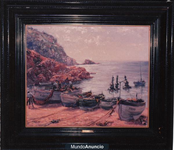 Tamariu (1946), pintura de Jacint Conill