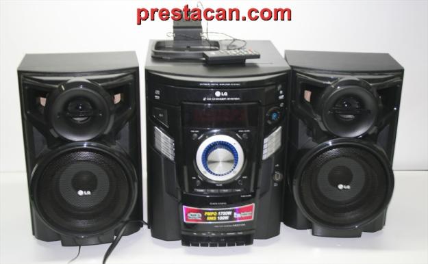 cadena de musica LG con USB y MP3