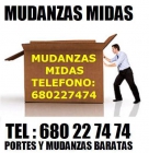 Mudanzas economicas madrid=680 22  7474=mudanzas ganga en precios - mejor precio | unprecio.es