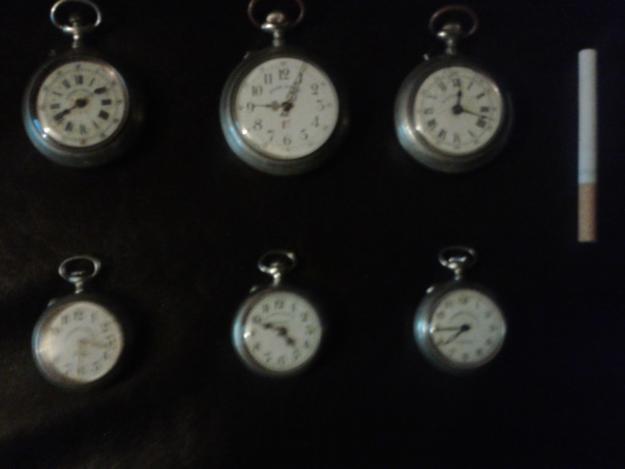Colección de 6 relojes marca ROSKOPF en perfecto estado