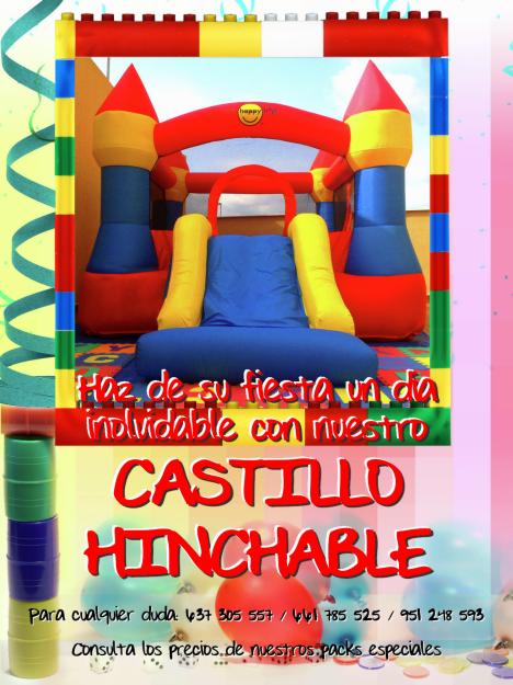 alquiler de castillo hinchable