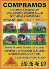 Compro camionesy maquinaria de obra - mejor precio | unprecio.es