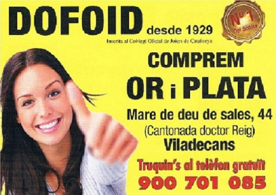 Dofoid compra-venta oro y plata