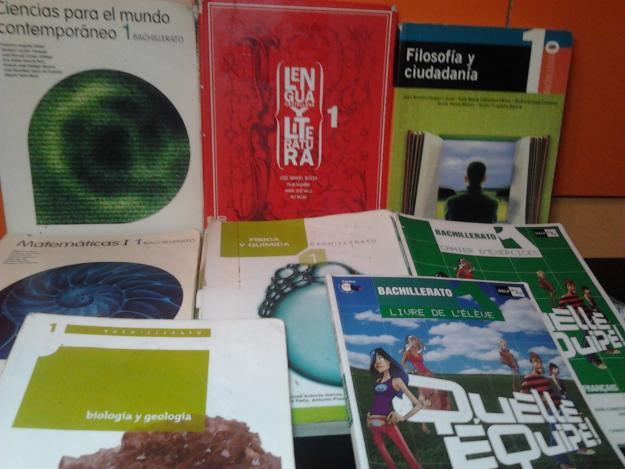 Libros 1º Bachillerato Ciencias Salud