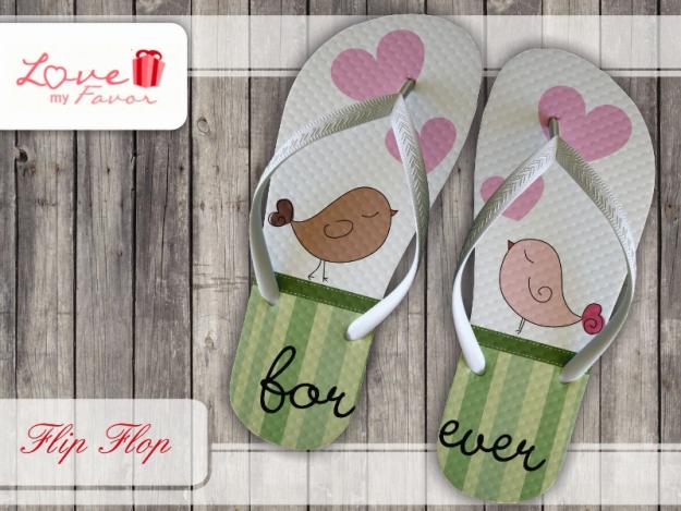 Chanclas personalizada, Bodas, eventos de empresas.