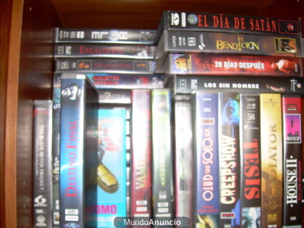 peliculas vhs de terror y thriller