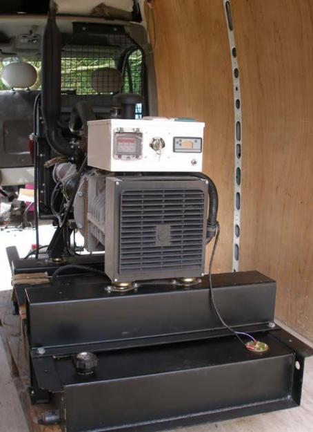 16kva diesel 3-fase de Isuzu / generador Sincro