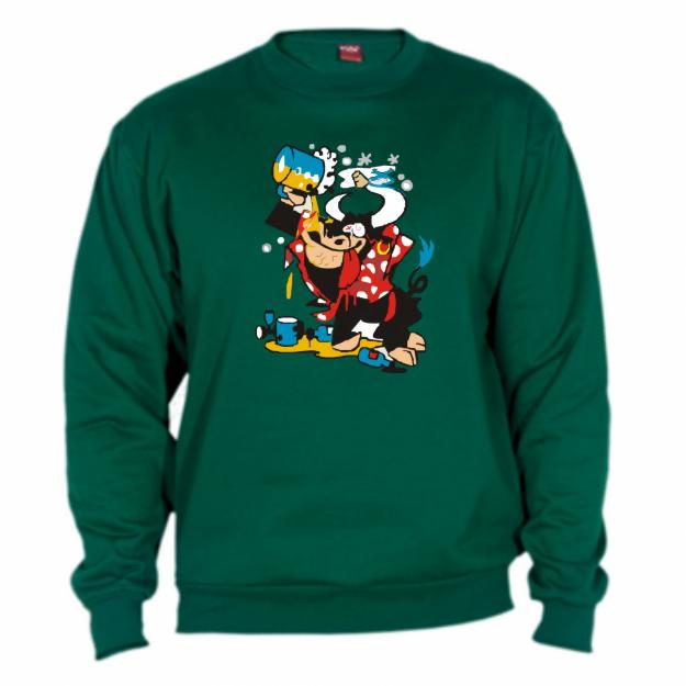 Sudadera con Dibujo Infantil y Adulto