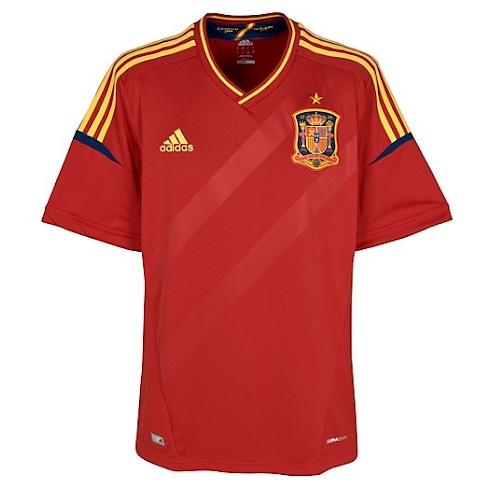 CAMISETA DE ESPAÑA DE LA EUROCOPA 2012